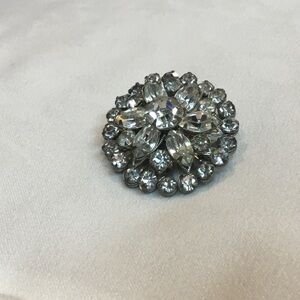 Vintage Crystal Brooch